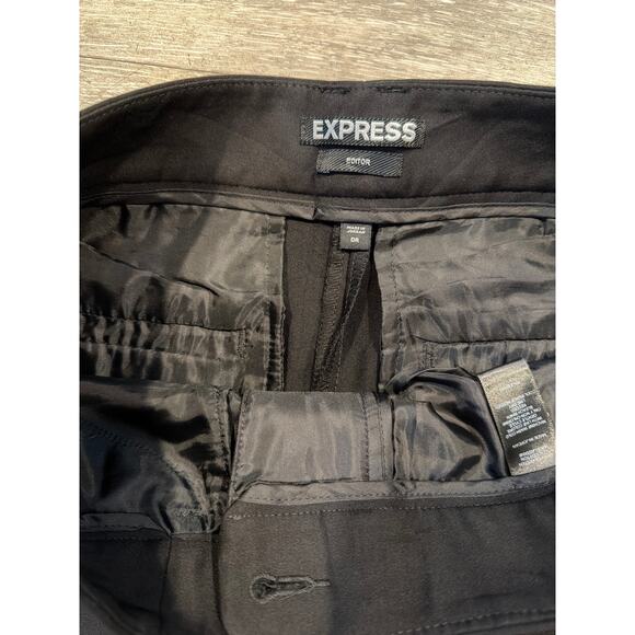 Express Editor Black Pants Size 0R - Picture 2 of 3